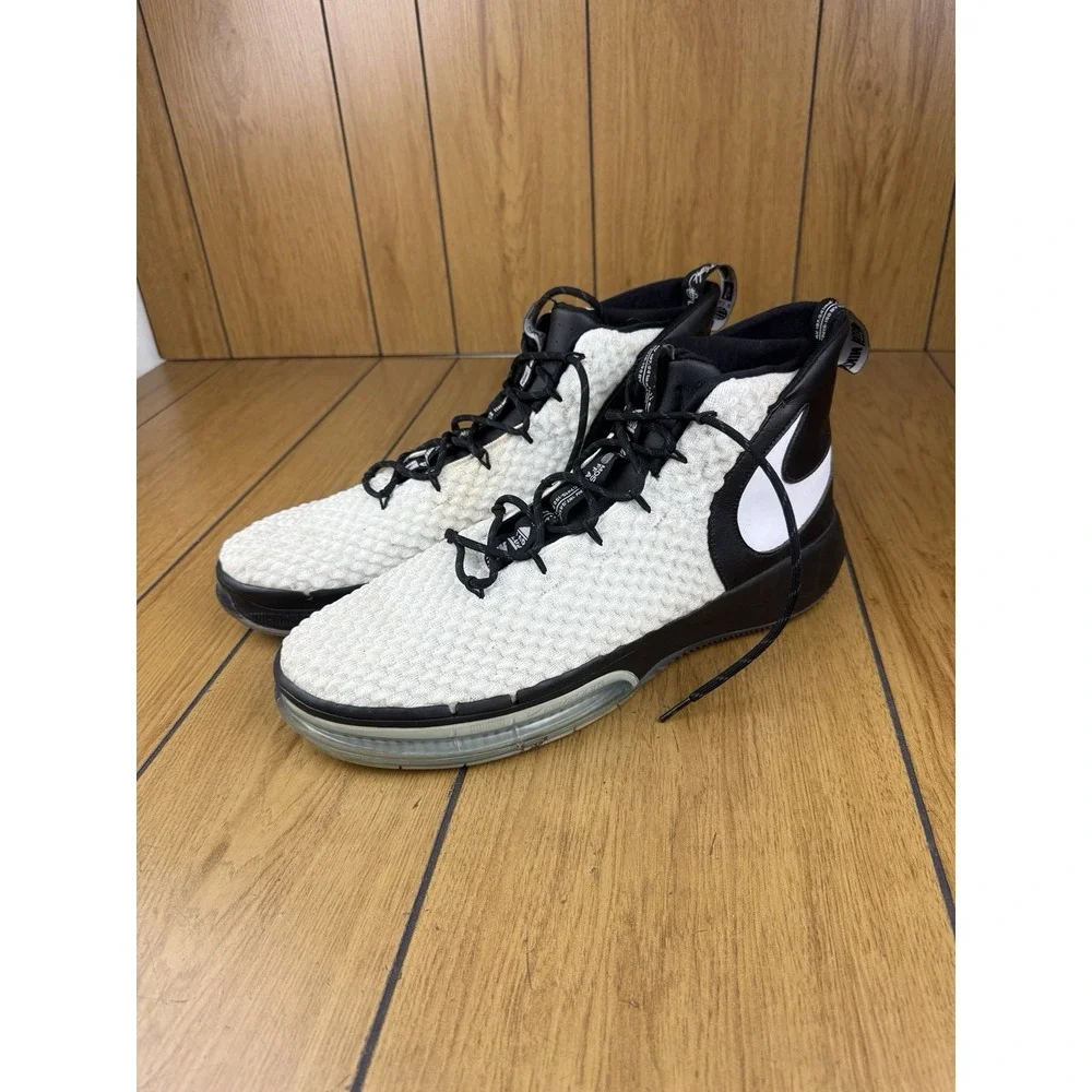 Nike AlphaDunk‎ TB Promo White Black Athletic Shoes Men's Size 18 (CN9491-001)